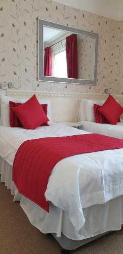 Ένα ή περισσότερα κρεβάτια σε δωμάτιο στο Appley Lodge