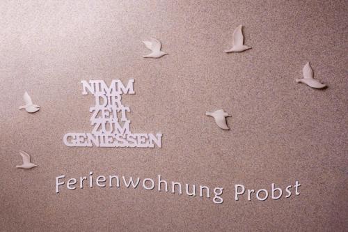 a group of birds flying in the sand at Ferienwohnung Probst in Seesen