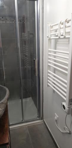 Bilik mandi di Charmant petit studio proche départ GR20