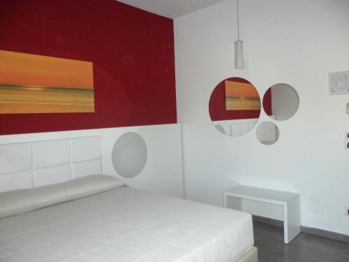 Ένα ή περισσότερα κρεβάτια σε δωμάτιο στο Motel S.16