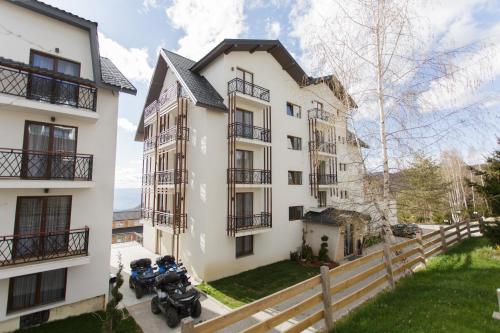 Budova, kde se apartmán nachází
