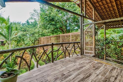 Un balcón o terraza en Casa Aviari