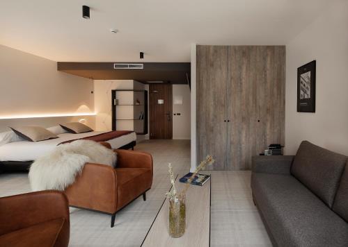 Area soggiorno di Munna Hotel Boutique