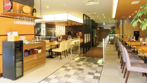郡山ビューホテルアネックスにあるレストランまたは飲食店