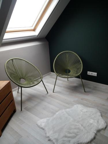 Posezení v ubytování Letteratelier drieSprong