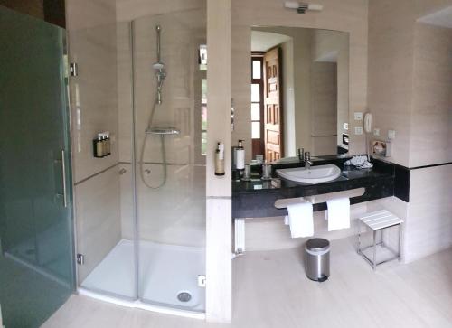 Kúpeľňa v ubytovaní Parador de Corias