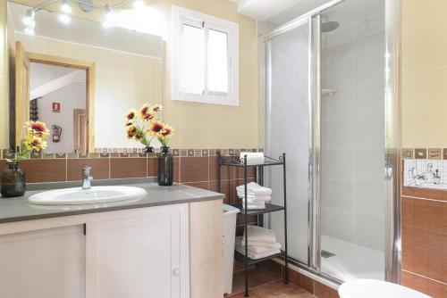 Kúpeľňa v ubytovaní Casa Miguelin