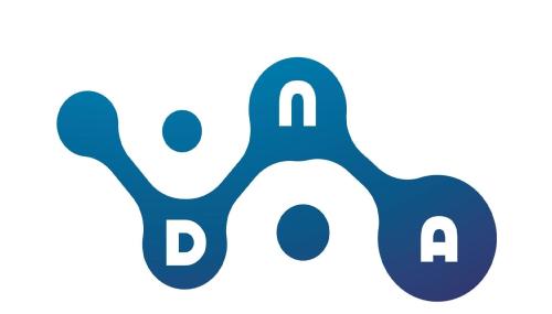 a blue toothbrush logo on a white background at Oriente DNA Studios V in Lisbon