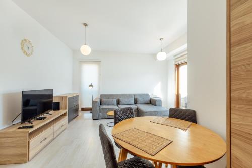 Μια τηλεόραση ή/και κέντρο ψυχαγωγίας στο Doxa M Apartments