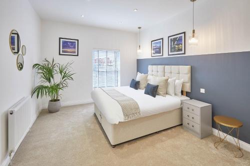 Postel nebo postele na pokoji v ubytování Host & Stay - Seaside Apartments