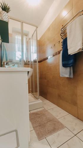 Kúpeľňa v ubytovaní Apartament Pilsko 1