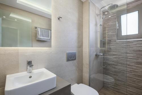 Kúpeľňa v ubytovaní Nektar Beach Hotel