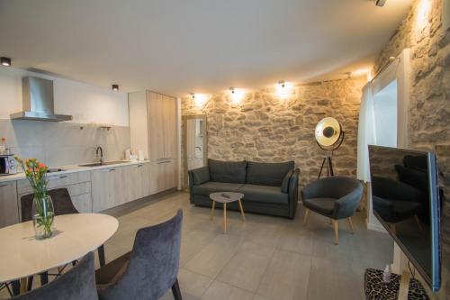 Posezení v ubytování Villa La Mama