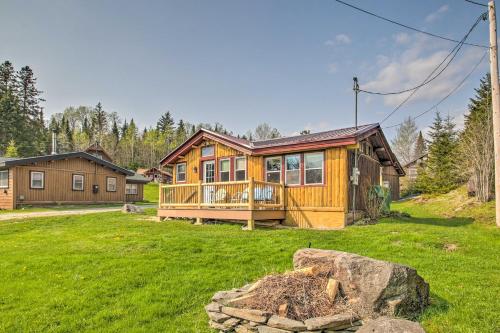 Charming Lakeside Cabin with Deck and Shared Dock!