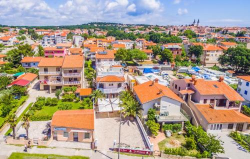 an aerial view of a city with houses at Villa San Rocco Bed & Breakfast in Medulin