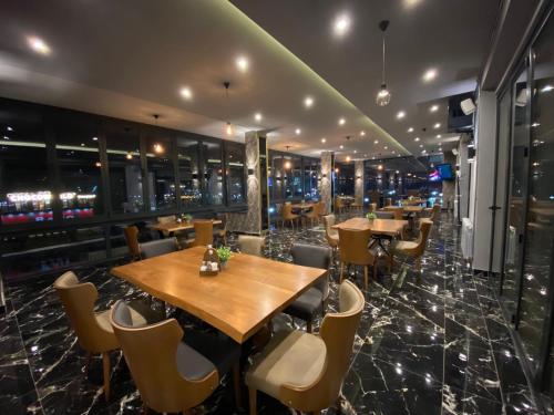 Lounge atau bar di Hotel Beograd Struga