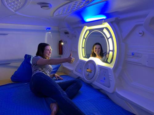 Space Night Capsule Hostel Image