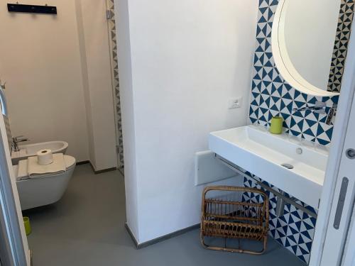 Kylpyhuone majoituspaikassa Le Casuzze Ammare