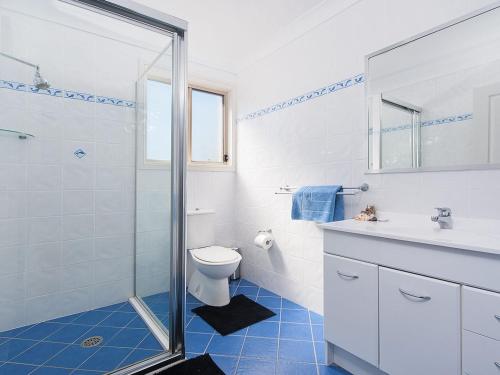 Ένα μπάνιο στο Matador Flat Pet Friendly Accommodation