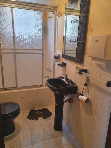 Koupelna v ubytování Apartamento Exclusivo VIP