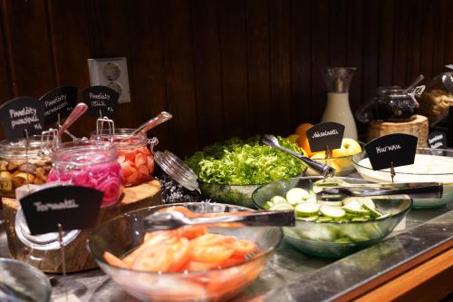 Jídlo v hotelu nebo okolí