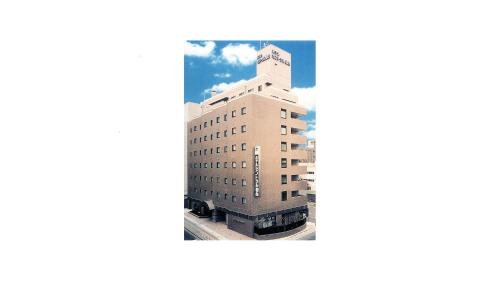 an aerial view of the building of the hotel at Hotel Central Sendai in Sendai