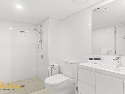 Koupelna v ubytování The Shoal 401