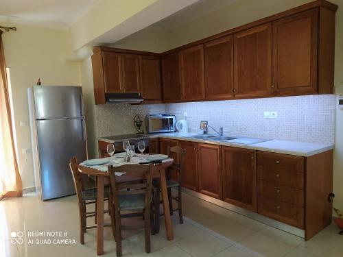 Η κουζίνα ή μικρή κουζίνα στο Joanna 's Loft