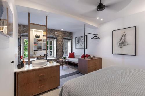 ONOS RESIDENCEにあるベッド