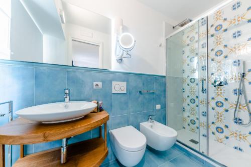 Ванная комната в BeB Palazzo Mancini