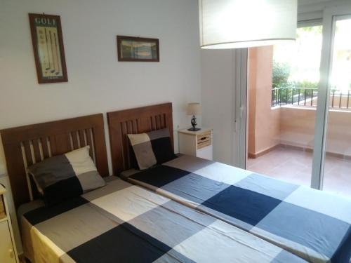 Cama o camas de una habitación en Casa Germeau - A Murcia Holiday Rentals Property