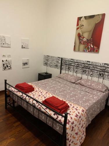 Postel nebo postele na pokoji v ubytování Eagle Rooms