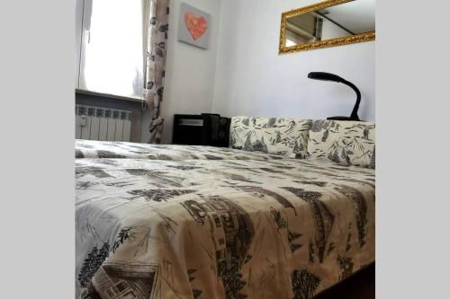 Postel nebo postele na pokoji v ubytování Appartamento Chatillon