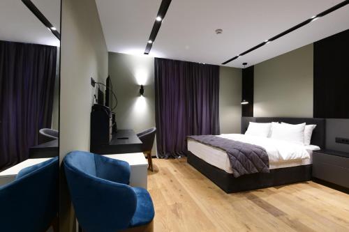 Un pat sau paturi într-o cameră la Manino Utsera