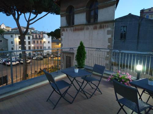 Μπαλκόνι ή βεράντα στο Palazzo Verdi Holiday Viterbo