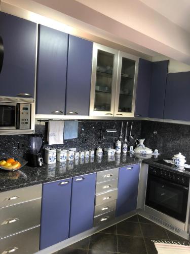 Dapur atau dapur kecil di Lugar dos Vales-Memorável, Encantador e Autêntico!