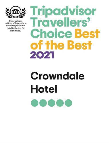 Sijil, anugerah, tanda atau dokumen lain yang dipamerkan di Crowndale Torquay - Exclusively for Adults