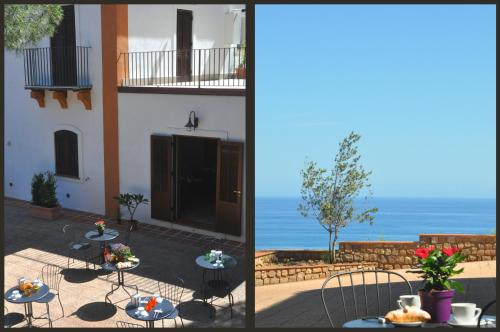 En generel havudsigt eller havudsigten taget fra pensionatet