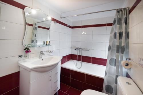 Koupelna v ubytování DELPHINUS VILLAS-Villa Nikitas