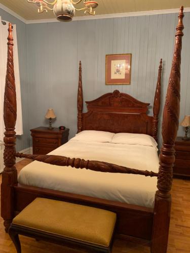 Voodi või voodid majutusasutuse Gîte Le Roupillon en Beauce toas