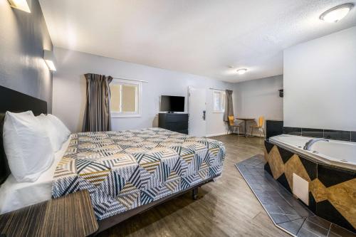 Postel nebo postele na pokoji v ubytování Motel 6-Toms River, NJ