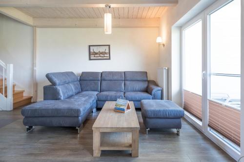 Χώρος καθιστικού στο Ferienhaus Rotschenkel