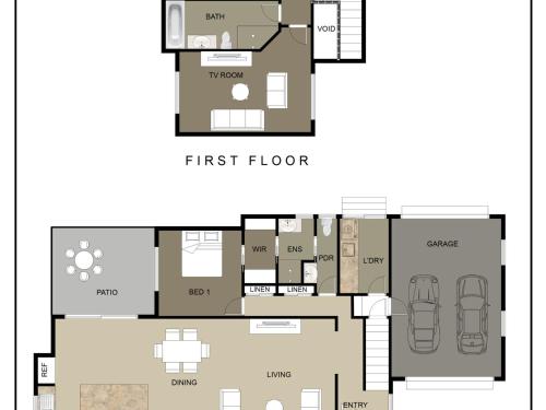 The floor plan of NORTHERN HAVEN-3/16 David Campbell St NH