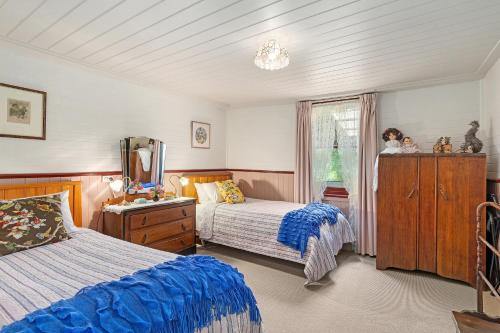 Postel nebo postele na pokoji v ubytování Hamlet Downs Country Accommodation