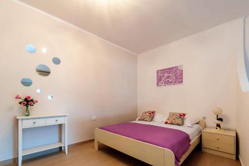 Posteľ alebo postele v izbe v ubytovaní Apartment Soleil