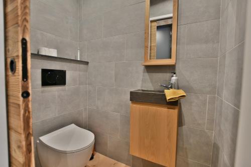 Ванная комната в Bel appartement centre de Thônes lumineux et spacieux neuf