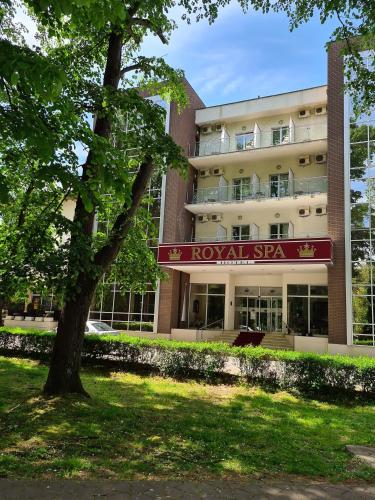 Budova, kde se aparthotel nachází