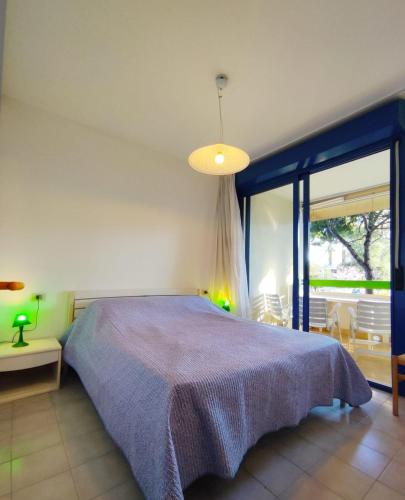 A bed or beds in a room at Vera Cruz