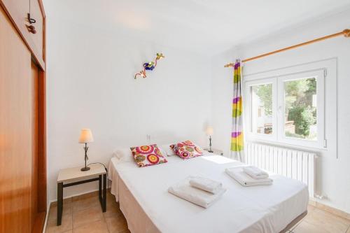 Posteľ alebo postele v izbe v ubytovaní Apartamento Casa de Maretas
