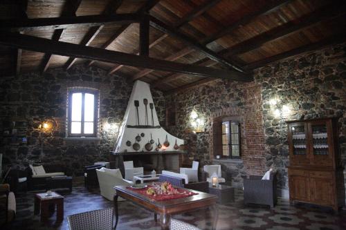 Гостиная зона в Agriturismo Il Giglio